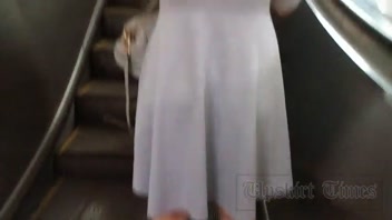 Forbidden Upskirt Peek!