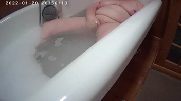 Secret Bath Play Caught on Hidden Cam!