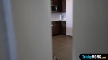 Sneaking a Peek at My Busty, Elegant MILF Stepmom