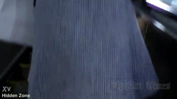 Sneaky Subway Upskirt Peek!