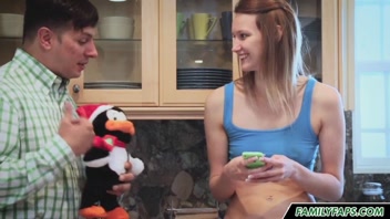 Creepy Stepdad Caught Spying on Stepdaughter!