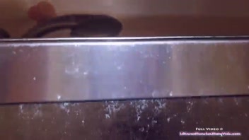 Secretly Watching Curvy Beauty Shower Play