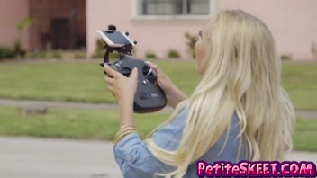 Teen Brice Bardot Craves Huge Cock After Sneaky Peek
