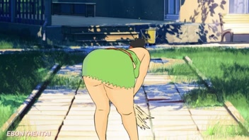 Seductive BBW Upskirt Ends in Intense Hentai Action!