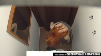 Fiery Redhead Surrenders to Masseur's Deep Desires