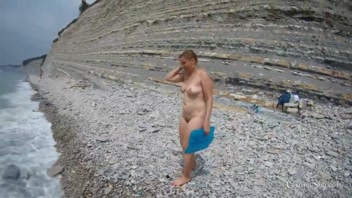 Beachside Flashing Fun!