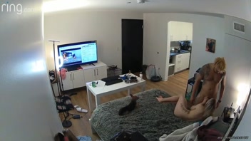 Secret Cam Busts Cheating Neighbor with My Teen Wife in Bed!