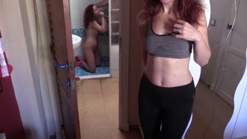 Steamy Shower Surprise with My Roommate!