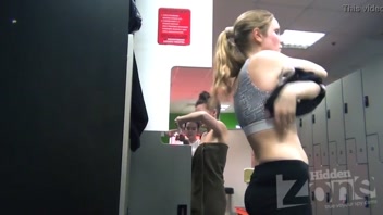 Sneaky Locker Room Peeks!