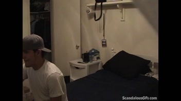 Steamy Girlfriend Busted Cheating With Stepbrother!