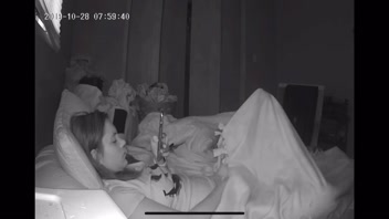 Naughty Senior Abby Kiss Ditches Class for Morning Masturbation on Hidden Cam