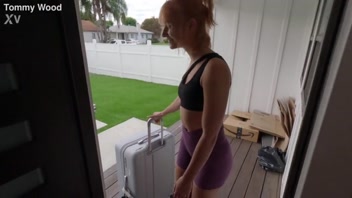 Fi, Fiery Redhead Student’s Wild Anal Ride with Landlord!