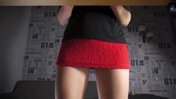 Sneaky Upskirt Peek: White Panties & Cheeks Flash!