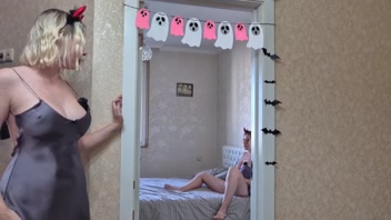 Lesbian Twins' Steamy Play: Wet Rubbing & Moaning Caught on Spy Cam