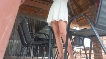 Steamy Upskirt Action with Stepmom, See Below!