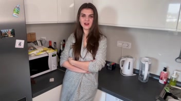 Steamy Step Mom Caught & Seduces Step Son with Big Surprises!