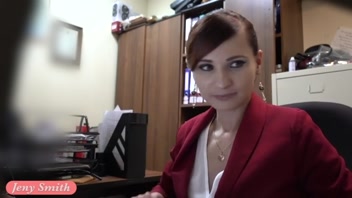 Jeny Smith Strips at New Job! Hidden Cam Prank Shock!