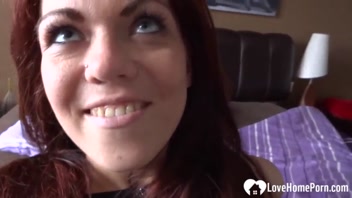 Horny Stepsister Begs for Camera Action!