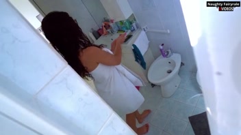 Hot Mom Catches Stepson Watching Her Private Moment