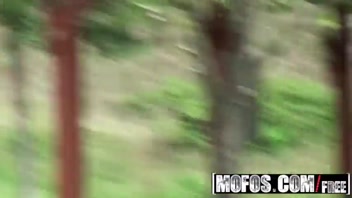 Skyla Paris Caught on Hidden Cam in Wild Woods Action - MOFOS