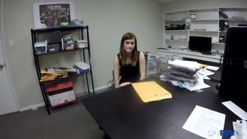 Spy POV: Hot Teen Alaina Dawson Gets Hired & Fucked!