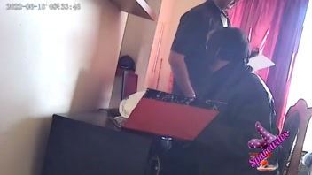 Secret Cam: Secretary Busted Sucking Boss’s Cock!