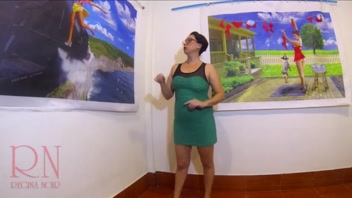 ENF Public Domination: Man Forces Helpless Slut to Suck at Art Gallery