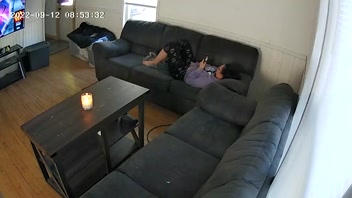 Wife's Secret Fun While Hubby’s Away - Hidden Cam!