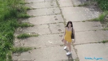 Public Agent: Drone Pervert Spies on Babe Peeing & Bangs Her!