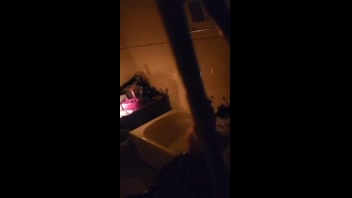 Caught Peeking at Stepmom in Steamy Bath!