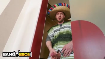 BANGBROS - Luna Star's Wild Cinco De Mayo Party with Sam Shock!
