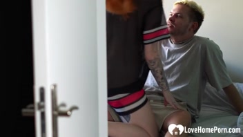 Stunning Redhead Gets Pounded on Hidden Cam!