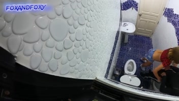 Shocking Public Toilet Encounter: Wild Action Caught on Cam!