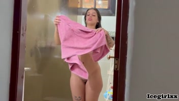 Caught My Friend's BF Spying on Me in Shower! Shocking!