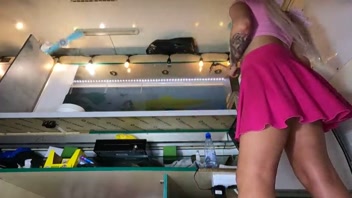 Sneaky Hidden Cam Catches Hot Babe's Perfect Secret at Work! - Voyeur POV